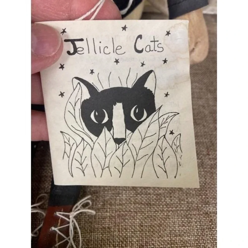 Cathy Shamel Jellicle Cats Bumble Cat Folk Art Doll Hand Painted Primitive Wings